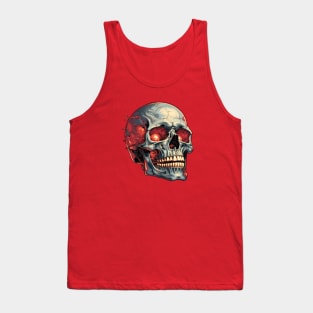 Fireborn Skull, Infernal Apocalypse Tank Top